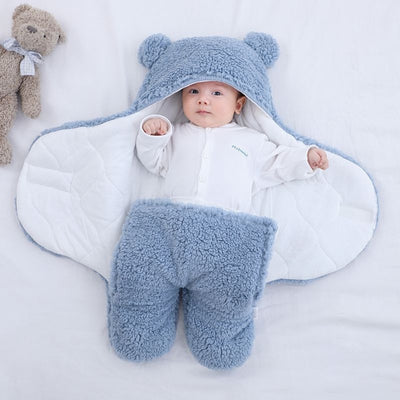 Baby Clothes | Newborn Baby Boys Girls Blankets Plush Swaddle