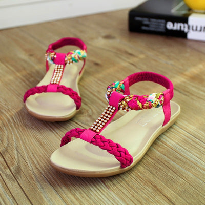 Women Sandals | "Avery" Bohemia Flat Sandals