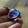 Gift Ideas | New Nebula Galaxy Double Sided Pendant Necklace