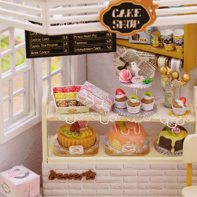 Miniature Gifts  | DIY Miniature Cute Kitty Cake Shop Model